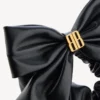 Elastic de păr pentru femei Clemence XL, negru/auriu