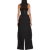 Fustă-pantaloni Cargo „Black” 748599TKP271000