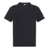 FW21 cu imprimeu alfabetic cu logo, croială slim, mânecă scurtă, negru 6617524B0B11077