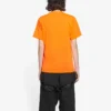 FW21 Tricou elastic cu croială slim și mânecă scurtă, portocaliu 661705TKVH57513