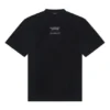 FW21 Tricou larg cu mâneci scurte, negru 651795TJV900107