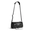 Geantă cilindrică Le Cagole „Black” 771716210KR1000