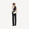 Geantă de bowling mini pentru femei, model Bolero, în culoarea crem