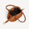 Geantă de bowling mini pentru femei, model Bolero, în nuanța tan cowboy