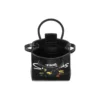Geantă de cumpărături mini Balenciaga x The Simpsons „Black” 59382623VBN1000