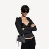Geantă de damă Le City Bag Nano în nuanța „rocă vulcanică”