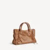 Geantă de damă Le City, dimensiune medie, culoare camel