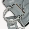 Geantă de damă Le City, model mic, în nuanța albastru-gri