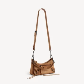 Geantă de damă Le City Moto Mini, culoare camel