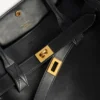 Geantă de mână Bel Air pentru femei, model mic, de culoare neagră