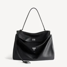 Geantă de mână mare pentru femei, model Rodeo, negru