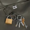 Geantă de mână mare pentru femei, în stil Rodeo, cu pandantive, în nuanța kaki