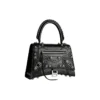 Geantă de mână medie Hourglass X Le Cagole „Black” 7815852AAY11000
