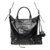Geantă de mână medie Le Cagole „Black” 719067210KR1000