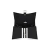 Geantă de mână mică Balenciaga x adidas Hourglass „Black” 593546210MA1091
