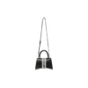 Geantă de mână mică Balenciaga x adidas Hourglass „Black” 593546210MA1091