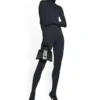 Geantă de mână mică Balenciaga x adidas Hourglass „Black” 593546210MA1091