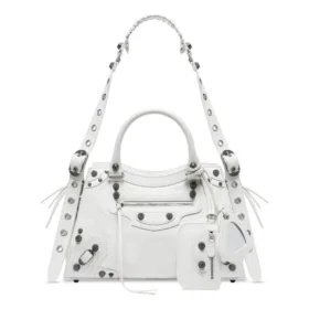 Geantă de mână mică Neo Cagole City „Optic White” 736046210B09104