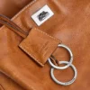 Geantă de mână mini pentru femei, model Rodeo, în nuanța „tan cowboy”