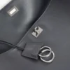 Geantă de mână pentru bărbați, model Rodeo, mare, de culoare gri