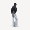 Geantă de mână pentru femei, model „Hourglass”, XS, în culoarea gri furtună
