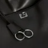 Geantă de mână pentru femei, model Rodeo, medie, în culoarea neagră