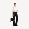 Geantă de mână pentru femei, model Rodeo, medie, în culoarea neagră