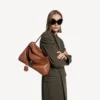 Geantă de mână pentru femei Rodeo, model mediu, în nuanța „new tan”