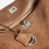 Geantă de mână pentru femei Rodeo, model mic, în nuanța camel
