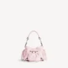 Geantă de mână tip bucket pentru femei, model Le City, mică, în nuanța petal pink