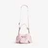 Geantă de mână tip bucket pentru femei, model Le City, mică, în nuanța petal pink
