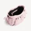 Geantă de mână tip bucket pentru femei, model Le City, mică, în nuanța petal pink