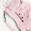 Geantă de mână tip bucket pentru femei, model Le City, mică, în nuanța petal pink
