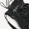 Geantă de mână tip bucket pentru femei, model Le City, mică, negru