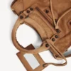 Geantă de oraș pentru femei, model mini, în nuanța camel