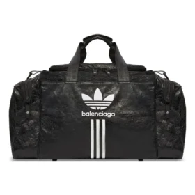Geantă de sport Balenciaga x adidas „Black White” 721810210M11091