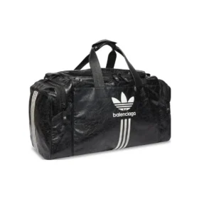 Geantă de sport Balenciaga x adidas „Black White” 721810210M11091