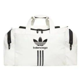 Geantă de sport Balenciaga x adidas „White Black” 721810210M19160