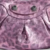 Geantă de umăr Le Cagole XS cu imprimeu leopard „Roz” 6713092AAV75651