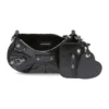 Geantă de umăr Le Cagole Xs cu lanț „Black” 7128131VG9Y1000