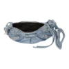 Geantă de umăr Le Cagole Xs din denim „Albastru” 6713092109U4715