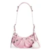 Geantă de umăr Le Cagole Xs „Light Pink” 6713091VG9Y6904