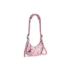 Geantă de umăr Le Cagole Xs „Light Pink” 6713091VG9Y6904