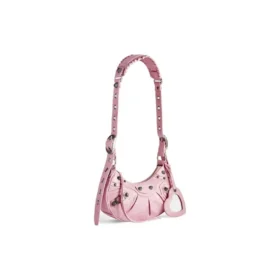 Geantă de umăr Le Cagole Xs „Light Pink” 6713091VG9Y6904