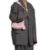 Geantă de umăr Le Cagole Xs „Light Pink” 6713091VG9Y6904