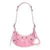 Geantă de umăr Le Cagole Xs „Pink” 6713091VG9Y5812