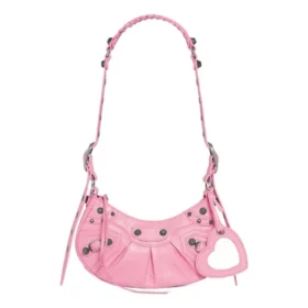 Geantă de umăr Le Cagole Xs „Pink” 6713091VG9Y5812