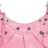 Geantă de umăr Le Cagole Xs „Pink” 6713091VG9Y5812