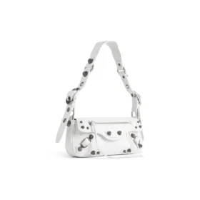 Geantă de umăr Le Cagole Xs „White” 7716701VG9Y9104