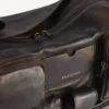 Geantă de umăr mare pentru bărbați, model Superbusy, în culoarea maro